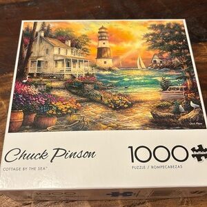 Buffalo 1000 piece puzzle. Cottage By The Sea.